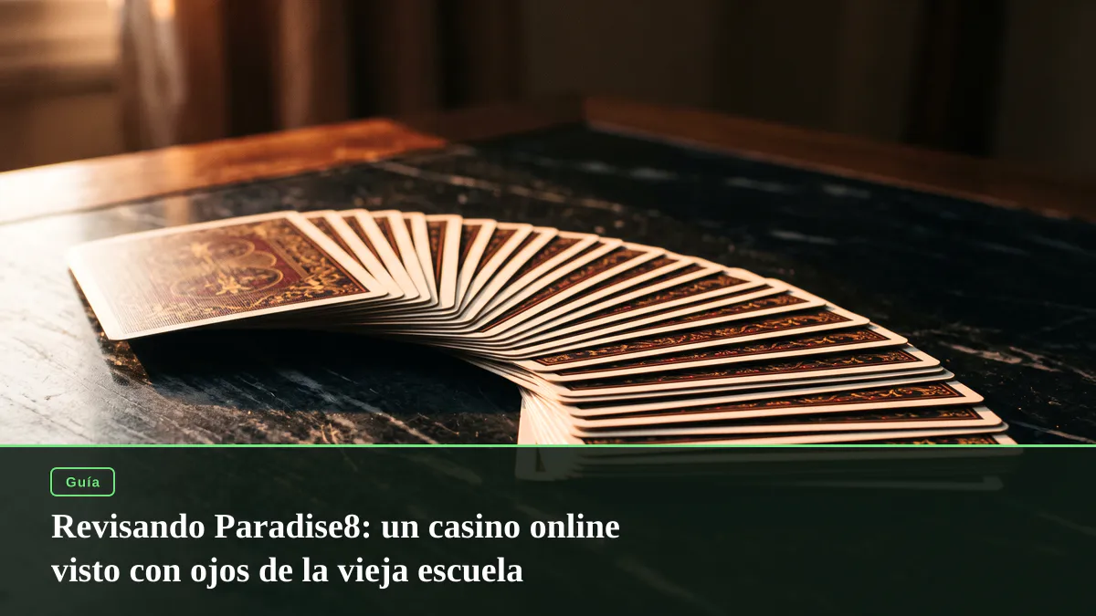 Revisando Paradise8: un casino online visto con ojos de la vieja escuela