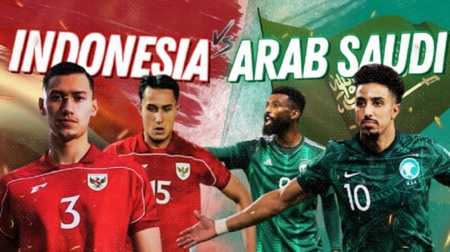 Indonesia vs Arab Saudi hasil pertandingan