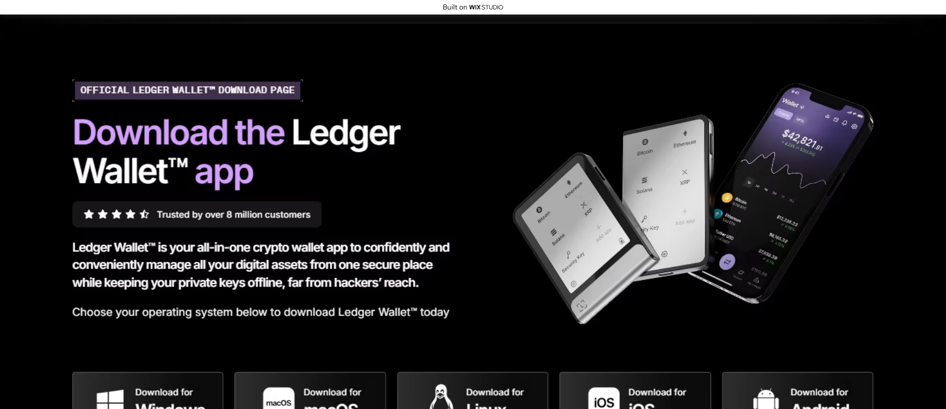 Stored capture of appstart-lebdger.wixstudio.com