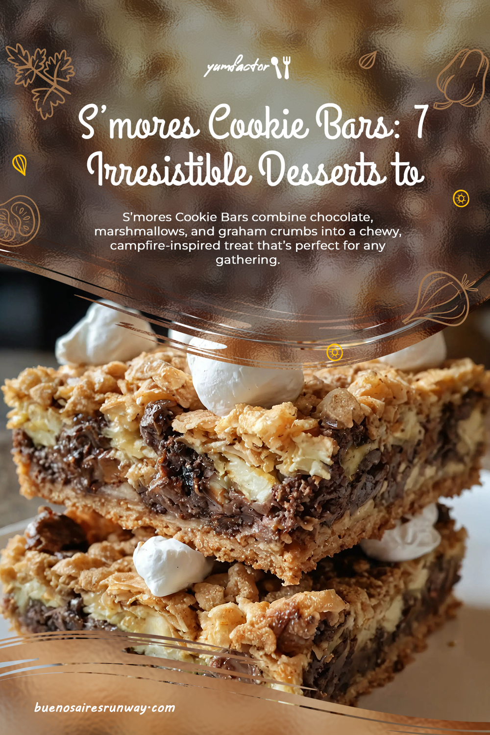 S'mores Cookie Bars: 7 Irresistible Desserts to Savor