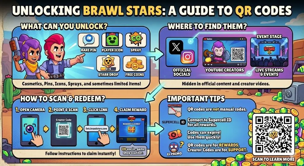 Unlocking Brawl Stars: A Guide to QR Codes