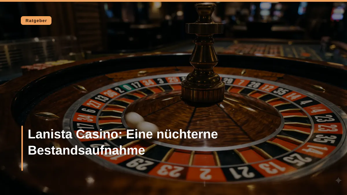 Lanista Casino: Eine nüchterne Bestandsaufnahme