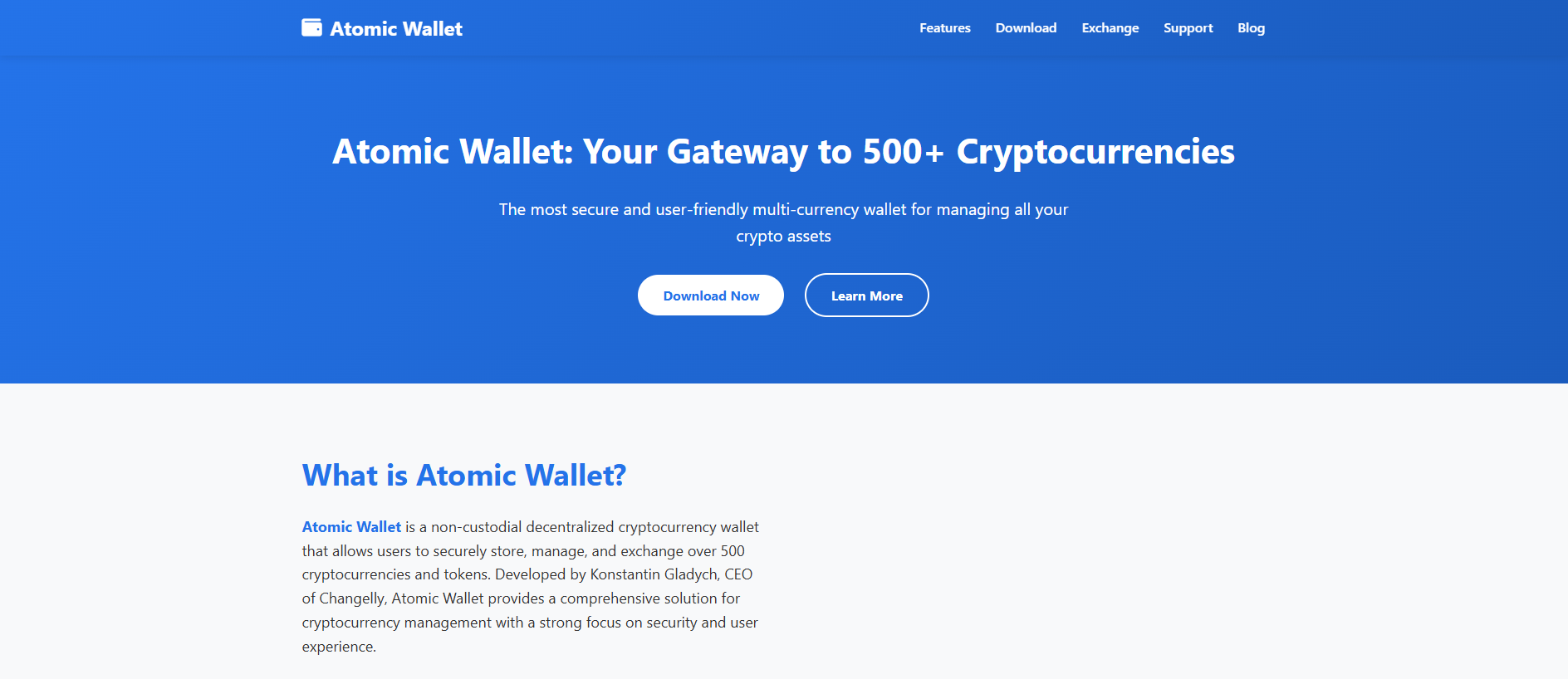 Stored capture of atmic-wallet-download.pages.dev