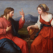 Христос и самаритянка 1796
