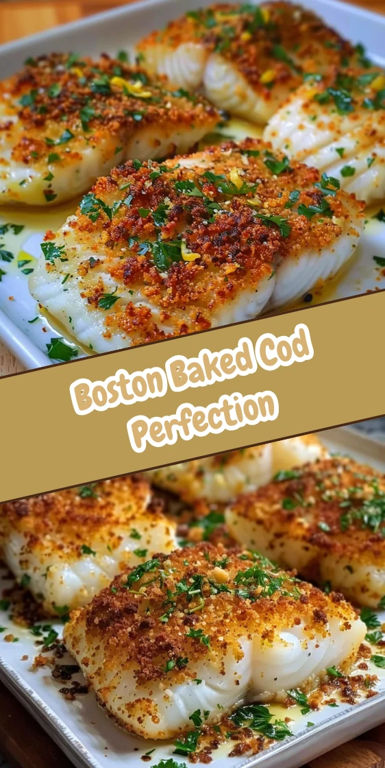 Boston Baked Cod That Melts Perfectly