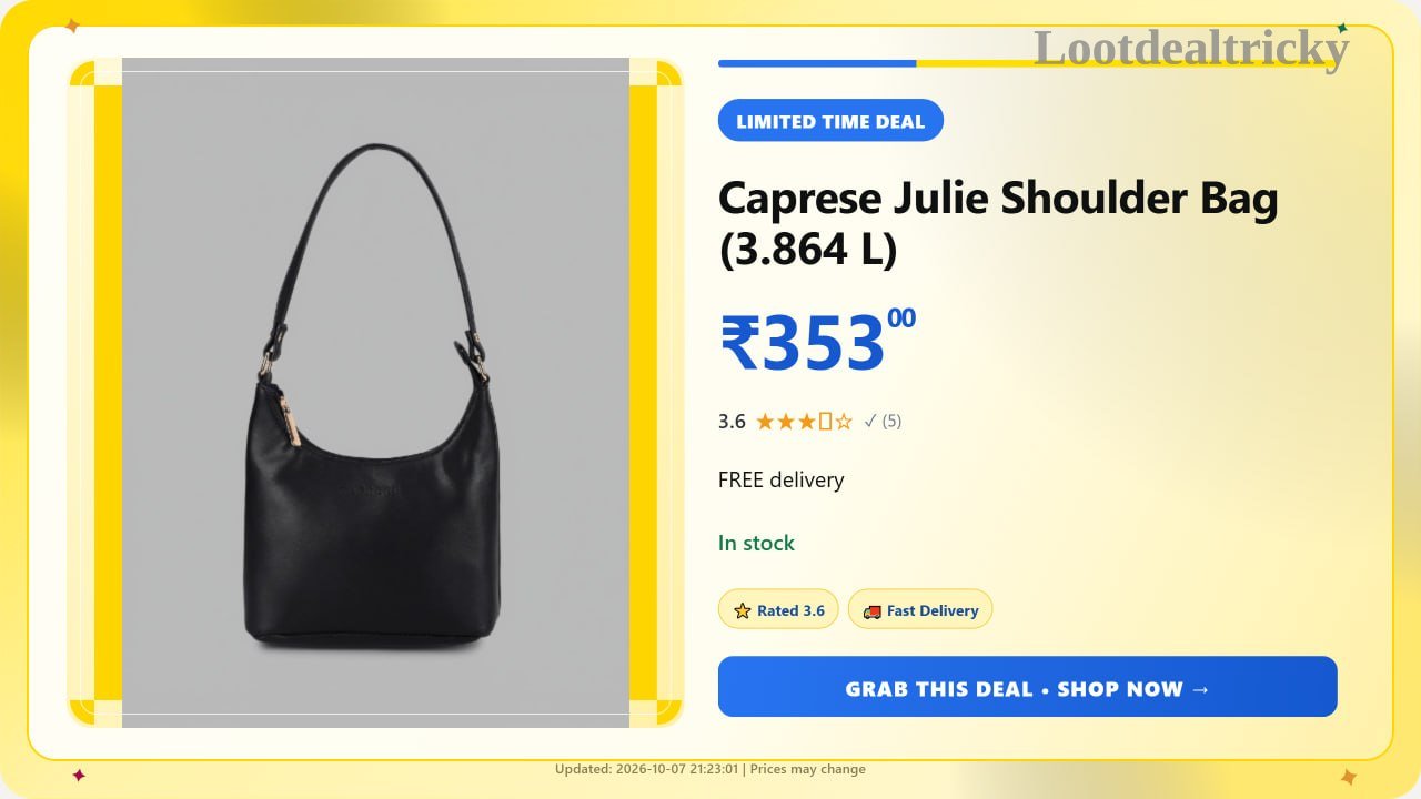   caprese Julie Shoulder | Lowest Price Deal