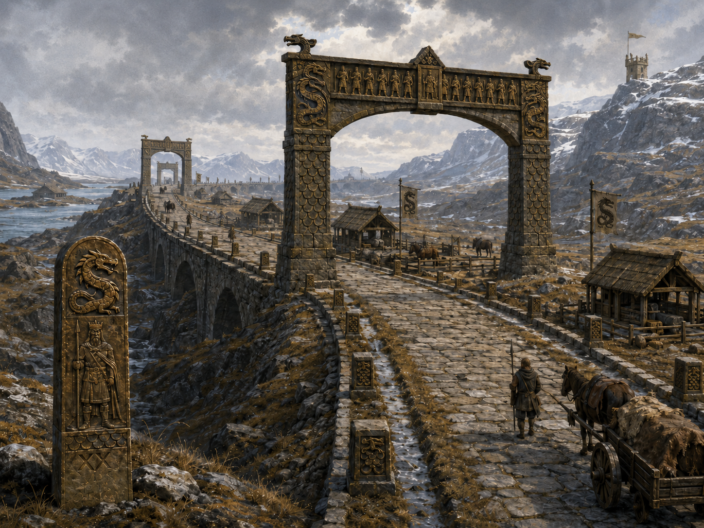 la Grande Route de la Balance en 309