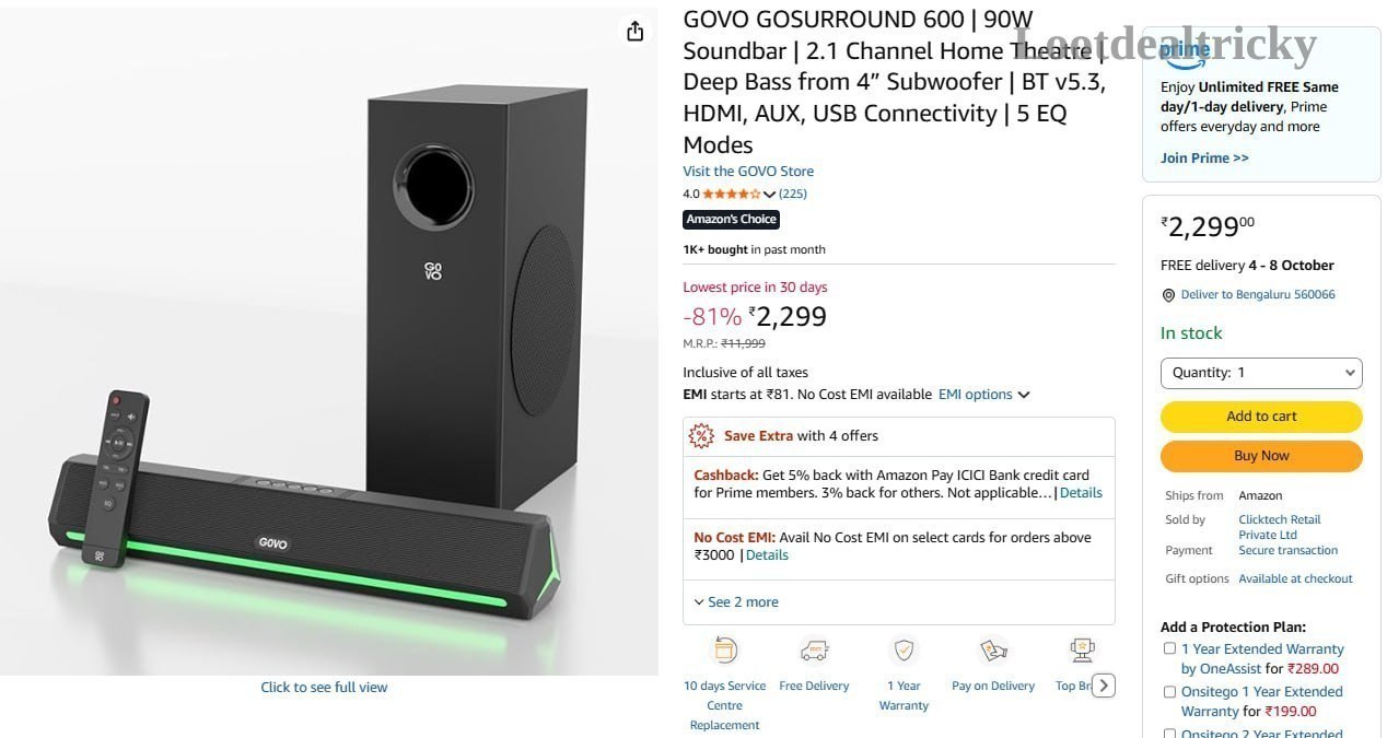 Govo Gosurround 600 | Top Unbeatable Deal