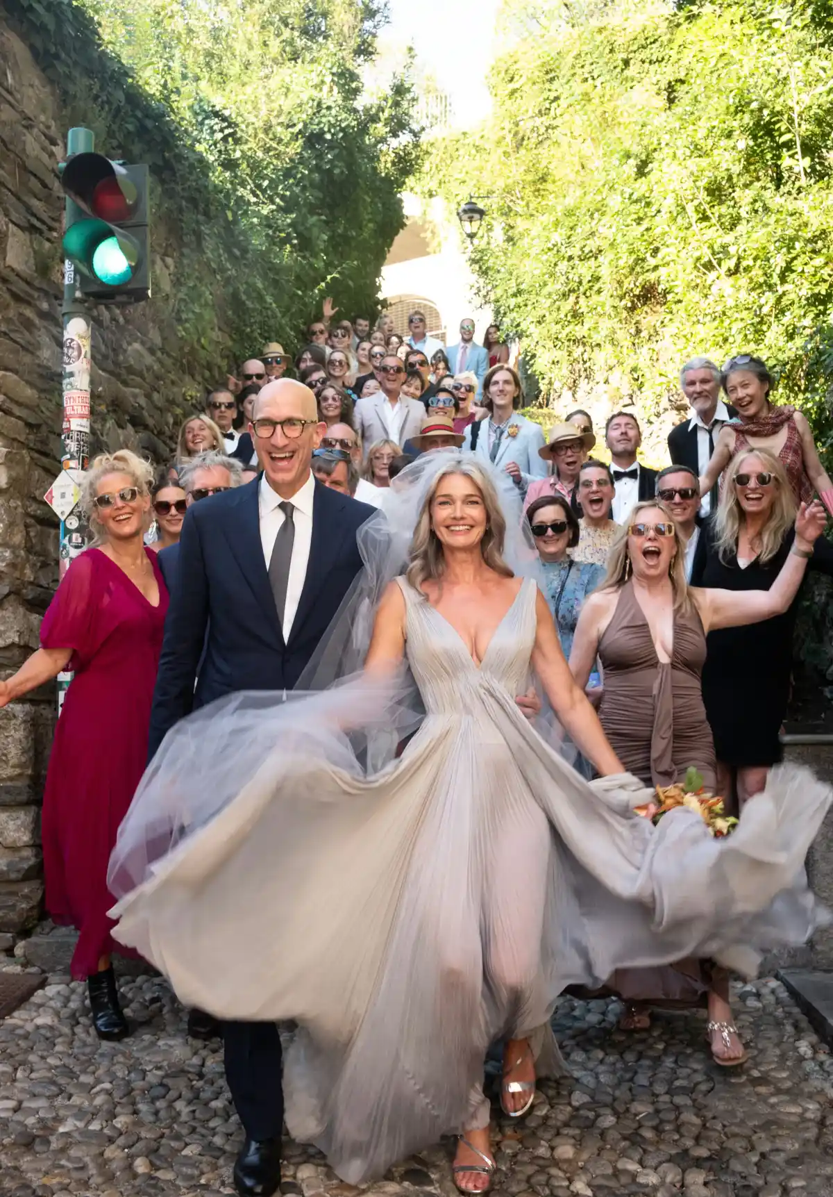 Supermodel Paulina Porizkova Marries Jeff Greenstein in Italian Lakeside Ceremony