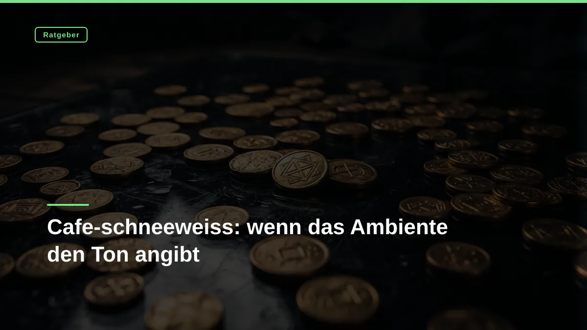 Cafe-schneeweiss: wenn das Ambiente den Ton angibt Cafe-schneeweiss: wenn das Ambiente den Ton angibt