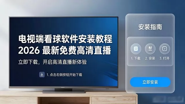 2026 电视端看球软件安装教程