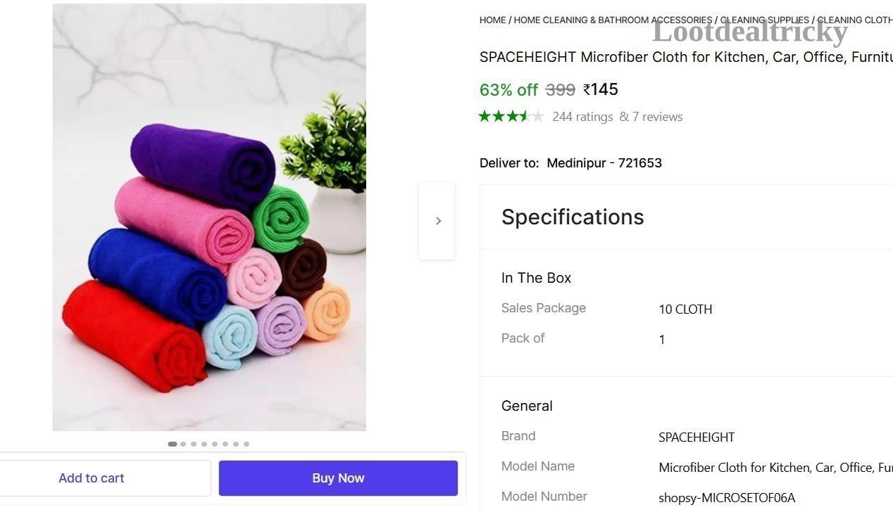   microfiber Cleaning Cloth – Just ₹145 | Lowest Price Deal