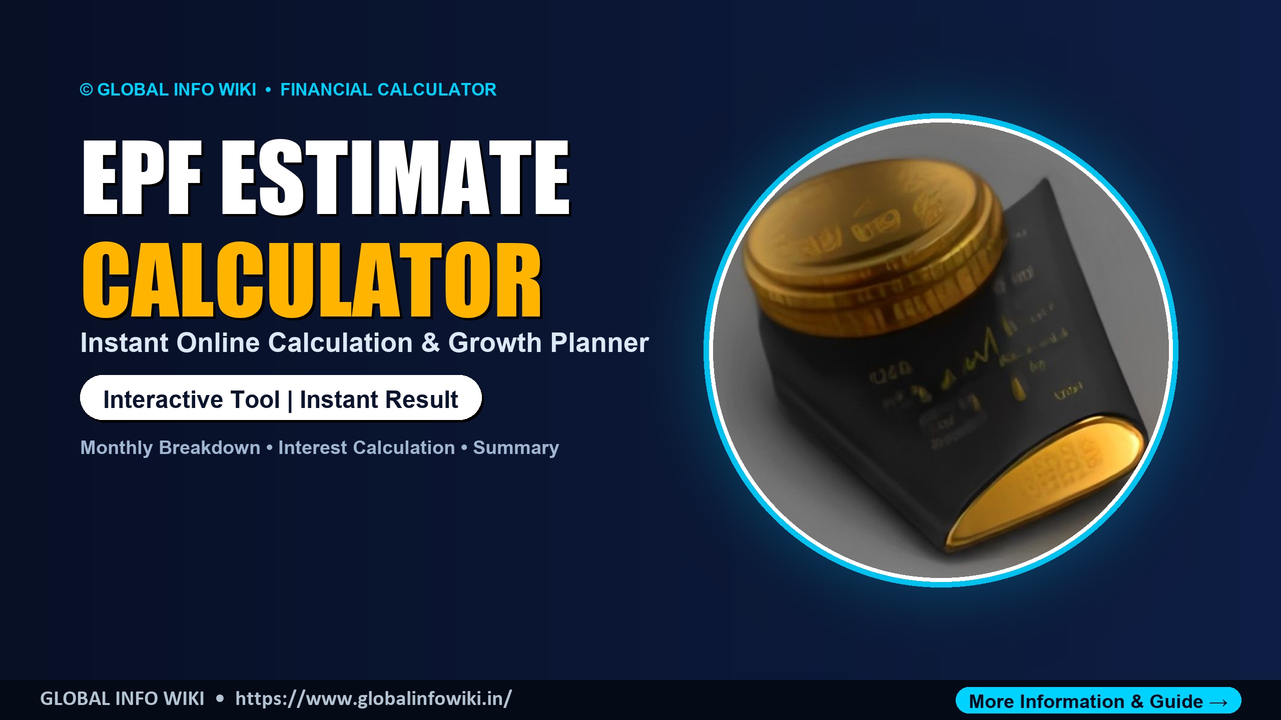 EPF Calculator India — Estimate Your EPF Contribution & Retirement Maturity Corpus EPF Calculator India — Estimate Your EPF Contribution & Retirement Maturity Corpus