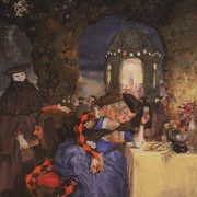 Галантная сцена (В саду) 1918