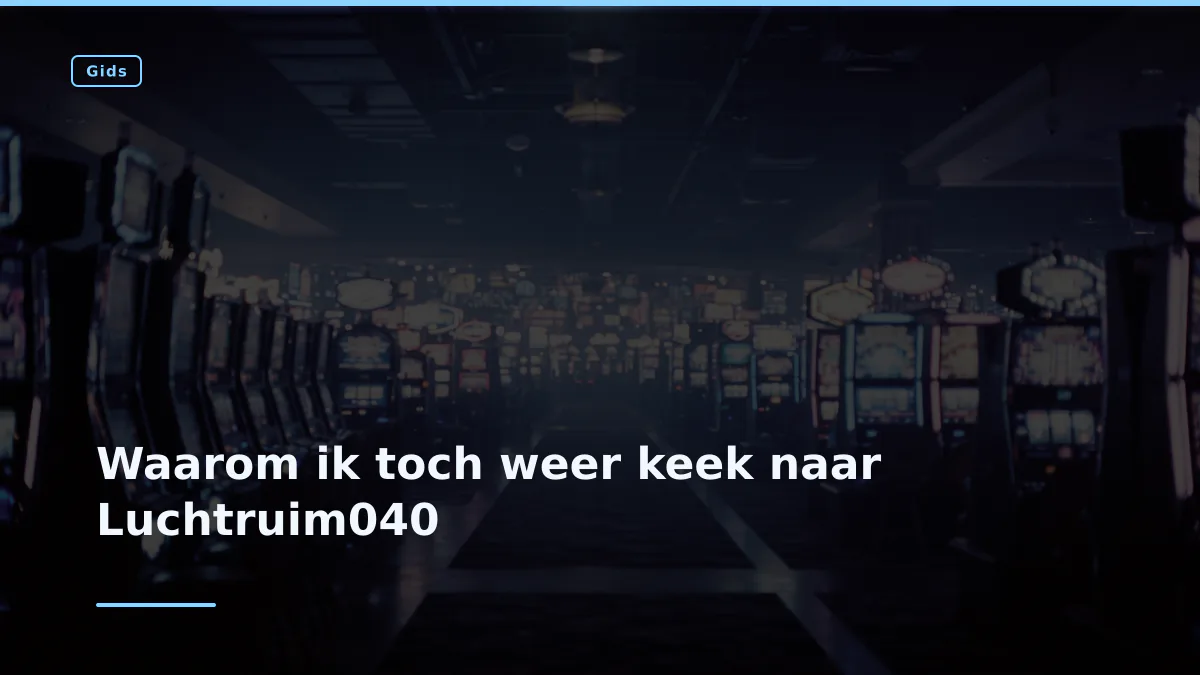 Waarom ik toch weer keek naar Luchtruim040