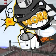 Graffiti artwork by aloer
