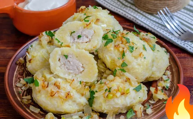 Фото Картофельные ньокки с мясным фаршем