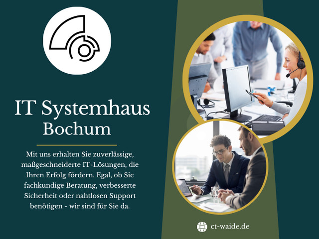 Ein professionelles It Systemhaus Bochum wie Computertechnik Waide beginnt immer mit einer gründlichen Analyse. Welche Systeme werden genutzt? Wo liegen Engpässe? Wie lassen sich Prozesse vereinfachen? Auf dieser Grundlage wird eine klare IT-Strategie entwickelt, die nicht nur aktuelle Anforderungen erfüllt, sondern auch zukünftiges Wachstum berücksichtigt.

Address: Harpener Feld 33, 44805 Bochum, Germany

Phone : +4923496290791

Find Us On Google Map: https://maps.app.goo.gl/wwyiBbd5aERqiXVY6 

Read Our Blogs :

https://ctwaidede.bcz.com
https://ctwaidede.brushd.com
https://medium.com/@ctwaidede/it-sicherheit-bochum-e59fe7d168ea

Related Links : 

https://gravatar.com/ctwaidede
https://disqus.com/by/ctwaidede/about
https://www.pinterest.com/ctwaidede