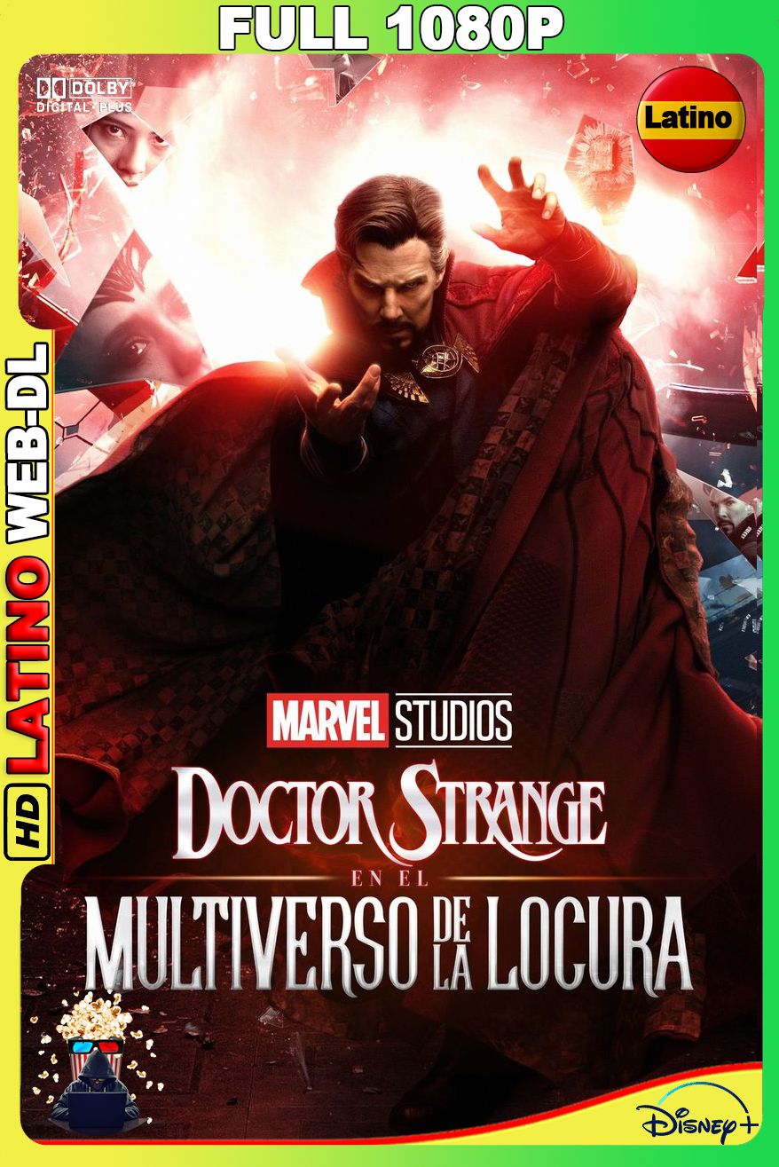 Doctor Strange en el multiverso de la locura (2022) [Full 1080p] {DSNY} WEB-DL [Latino-Castellano-Inglés]