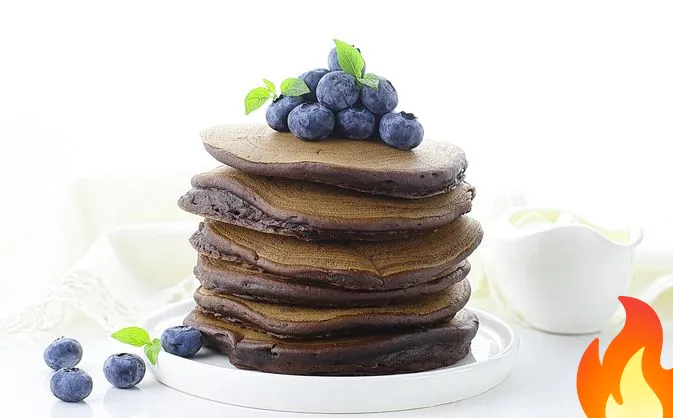 Постер Шоколадные панкейки на кефире
