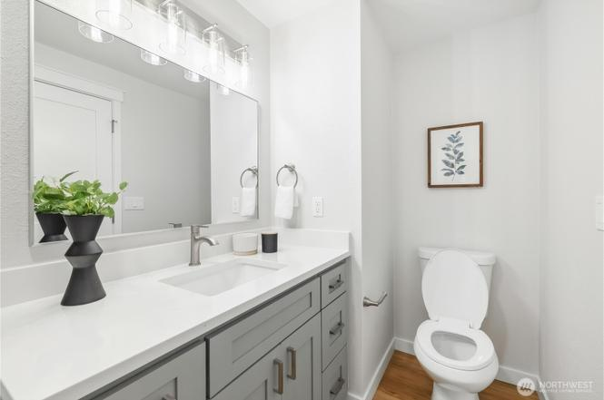 Contemporary master bathroom remodel