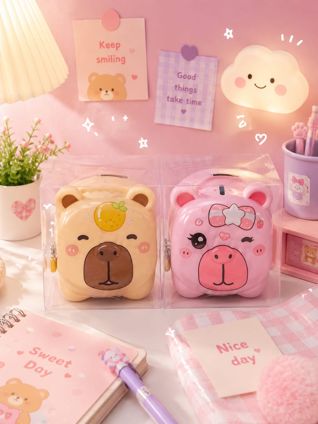Beary Cute Money Box