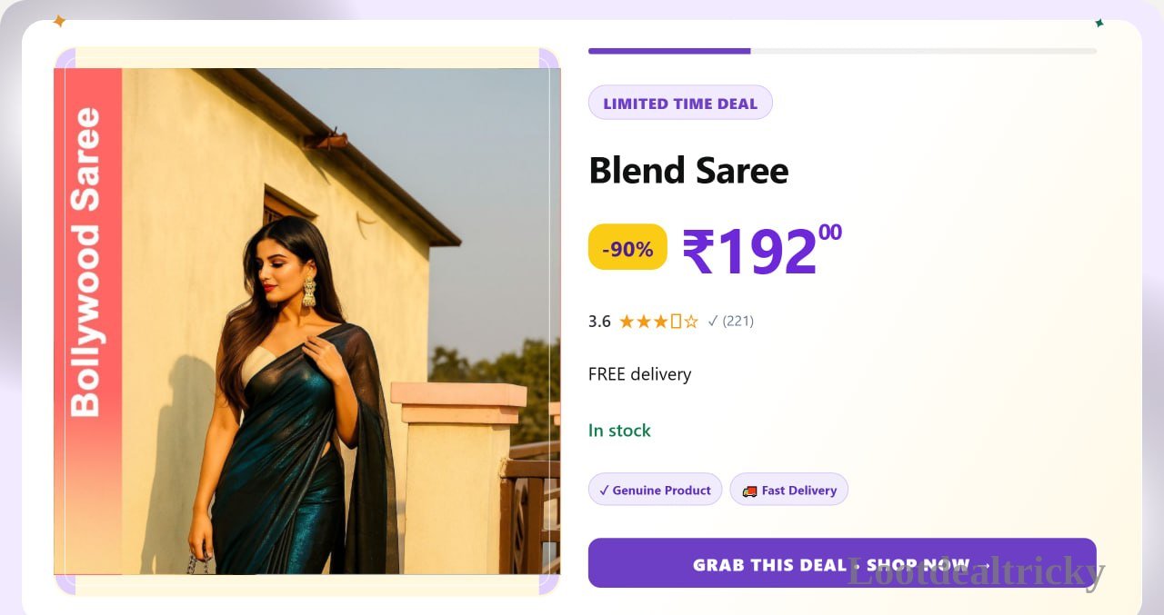   bollywood Lycra Blend – Just ₹192 | Loot Ka Maal