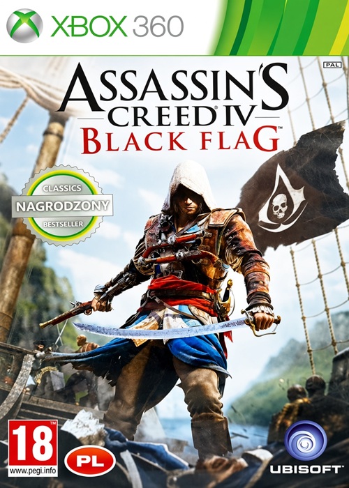 Assassin's Creed IV: Black Flag (2013) Xbox 360 -X360CLUB / Polska wersja językowa