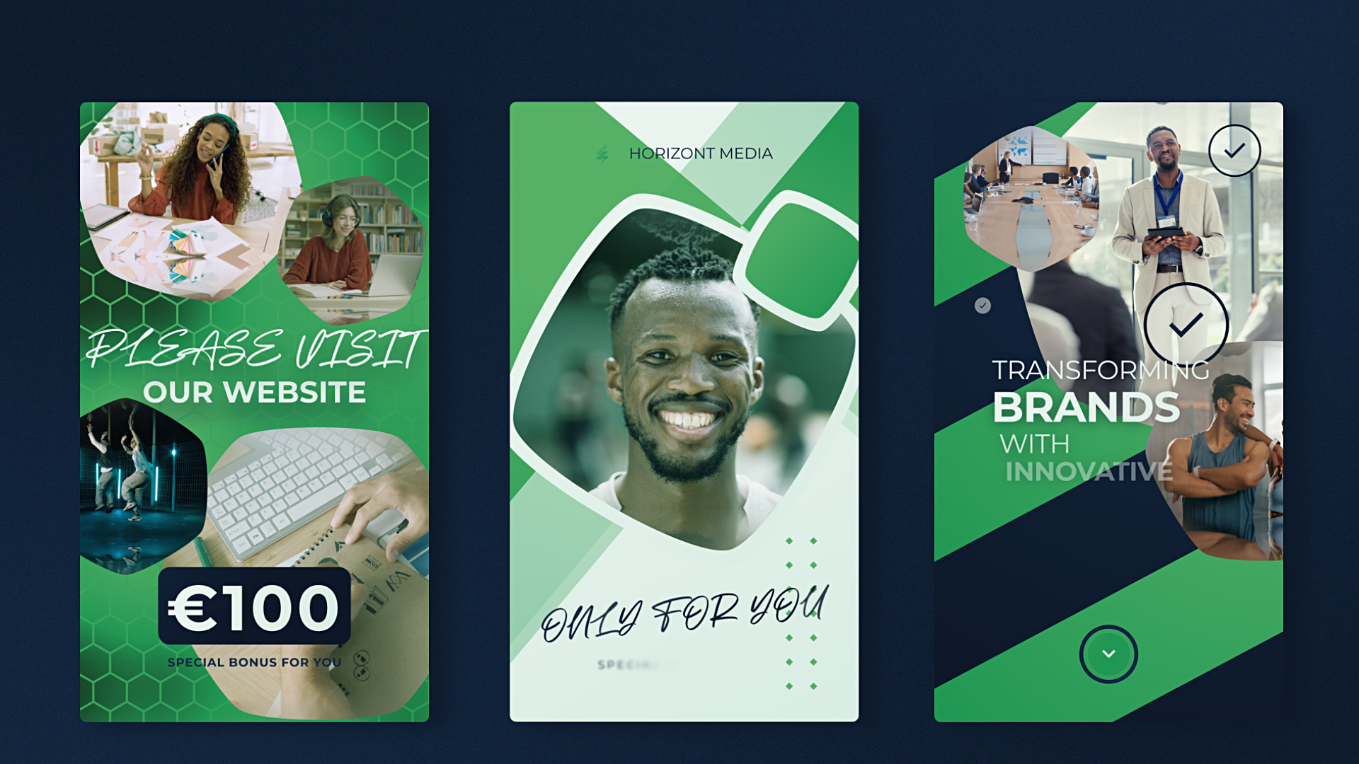 Vertical Promo Emerald Green Vertical Promo Emerald Green