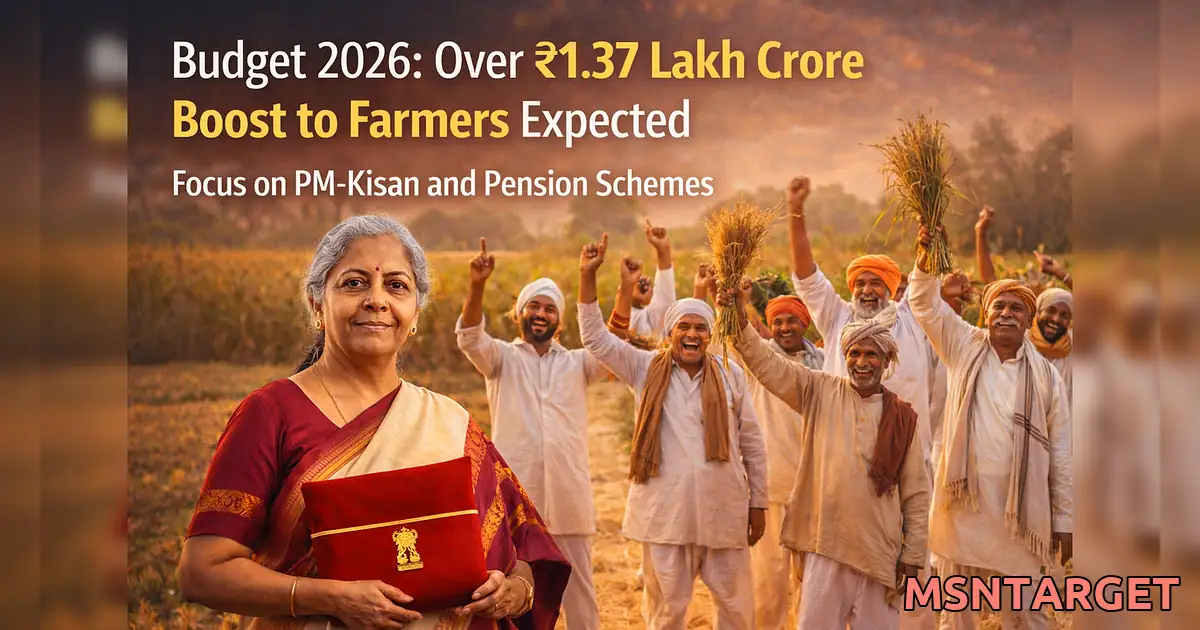 PM किसान मानधन योजना: हर महीने ₹3000 पेंशन, ऐसे करें आवेदन! - Budget 2020 Over 31 Lakh Core Posts, Focus On Kasara Schemes