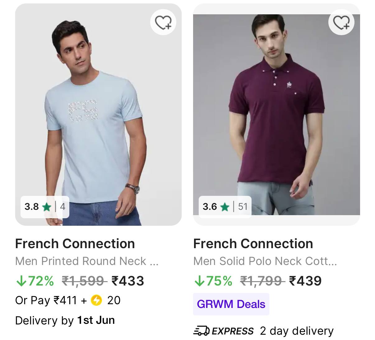 French Connection Mens – Best Deal Get 80% OFF Today