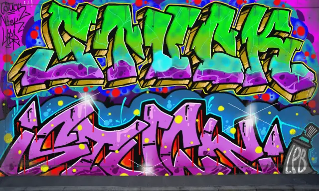 Graffiti artwork by Okeyss