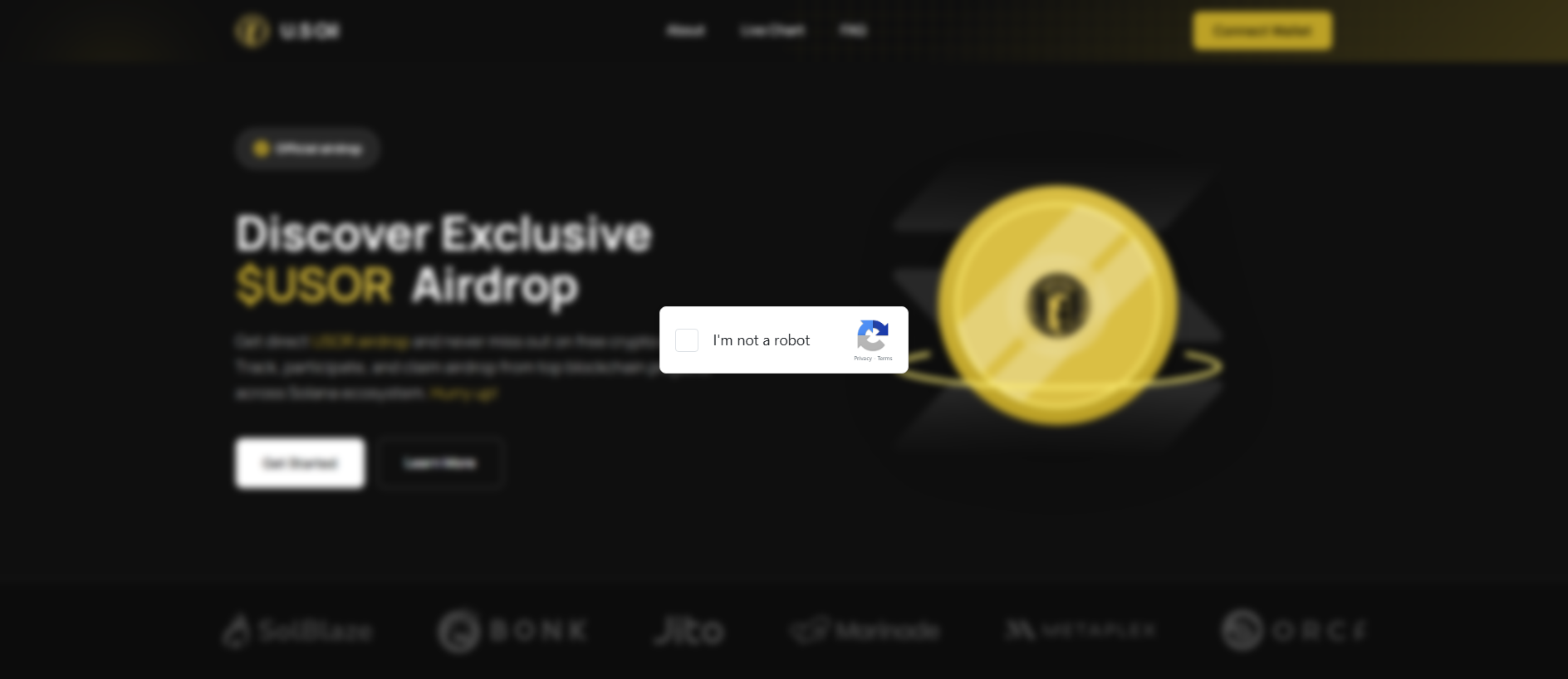 Forensic screenshot of [REDACTED] showing the phishing page layout