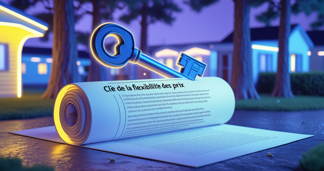 Schéma illustrant la fin de la parité tarifaire et la flexibilité retrouvée des prix pour les campings
