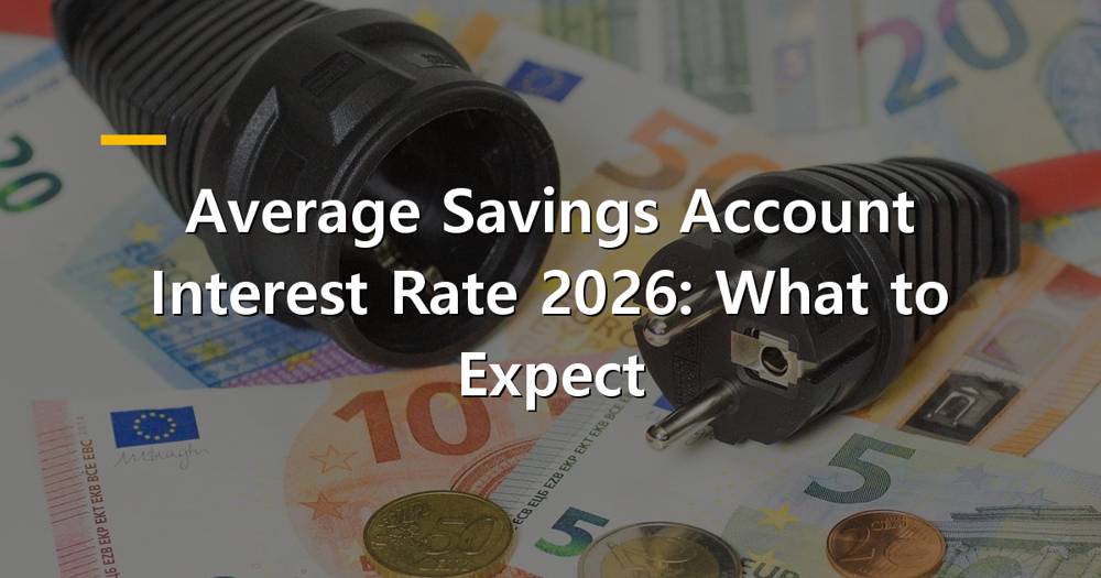 Magnifying glass over a financial document showing interest rates
