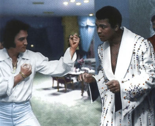BOXEO MUHAMMAD AL ELVIS PRESLEY