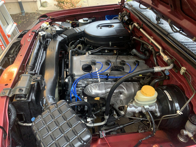 Stock engine bay number one