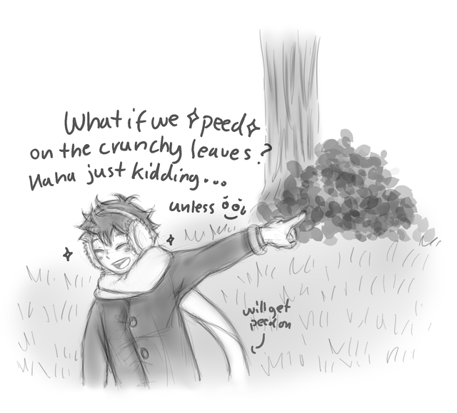 crunchy leaves again