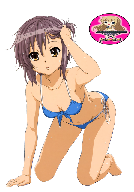 Yuki-Nagato-Bikini-Render