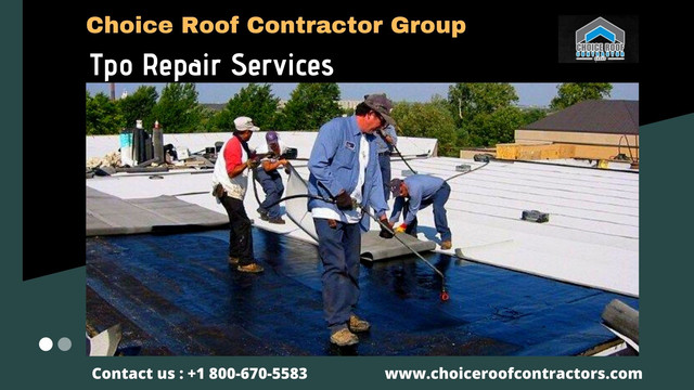 When issues arise, TPO repair needs to be completed as soon as possible. Otherwise that initial damage can turn into more costly needs for recovery work.
