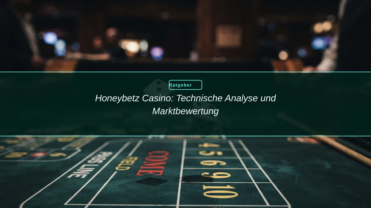 Honeybetz Casino: Technische Analyse und Marktbewertung