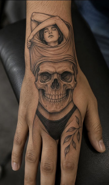 Tattoo artwork by Rebecca and Sheena