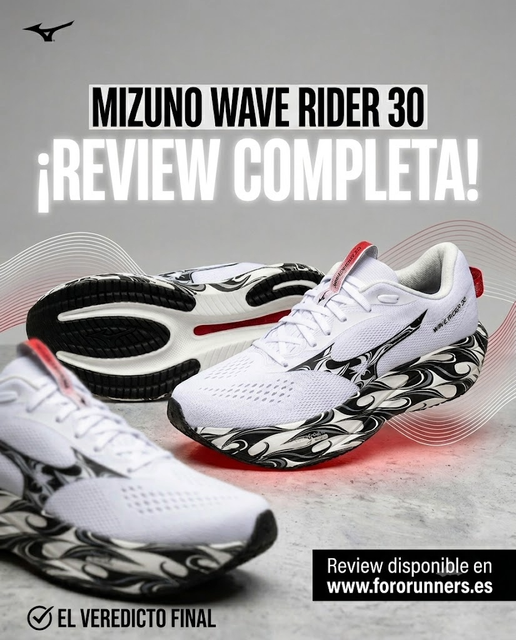 Mizuno Wave Rider 30: Análisis técnico, características y revolución del daily trainer por excelencia