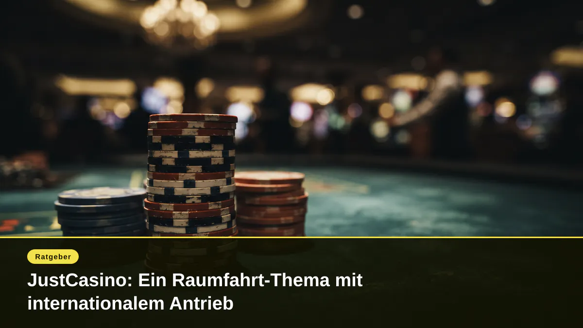 JustCasino: Ein Raumfahrt-Thema mit internationalem Antrieb