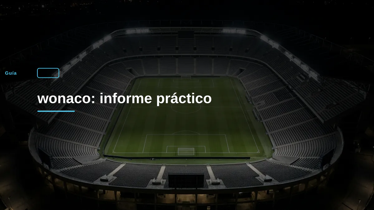 wonaco: informe práctico