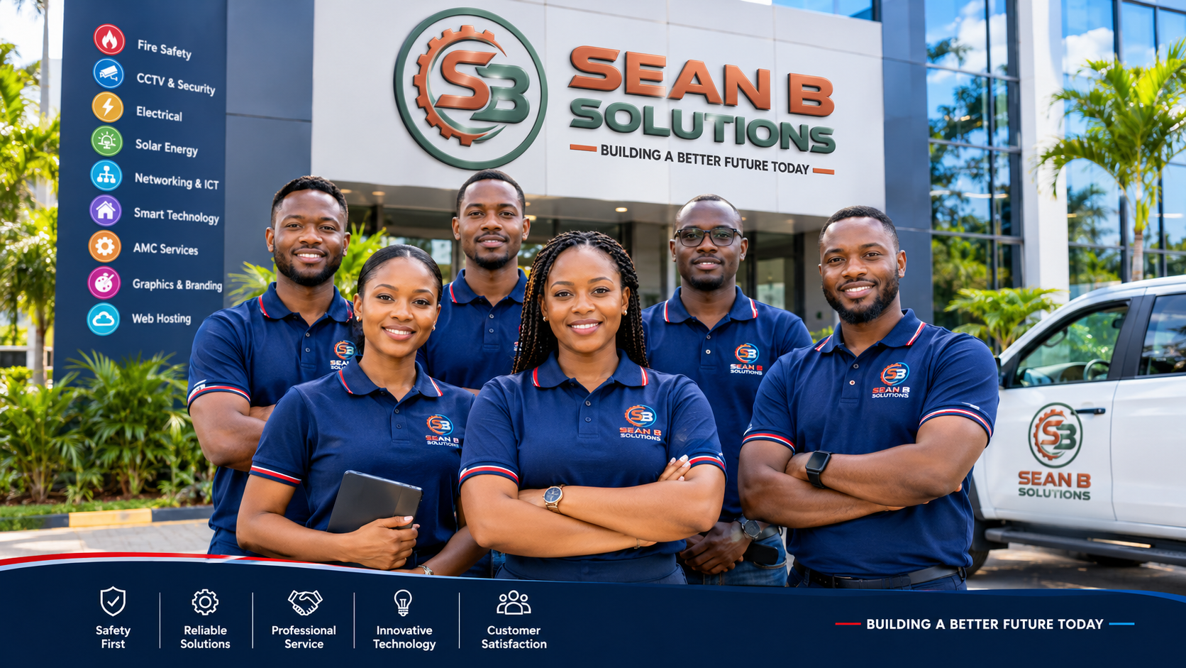 Sean B Solutions team at work