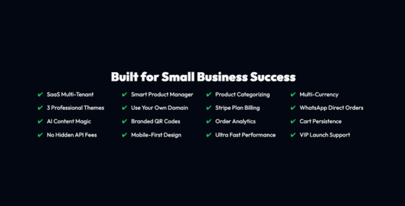 BioLink AI - WhatsApp Store SaaS & Digital Business Card Builder (React, Node, OpenAI)