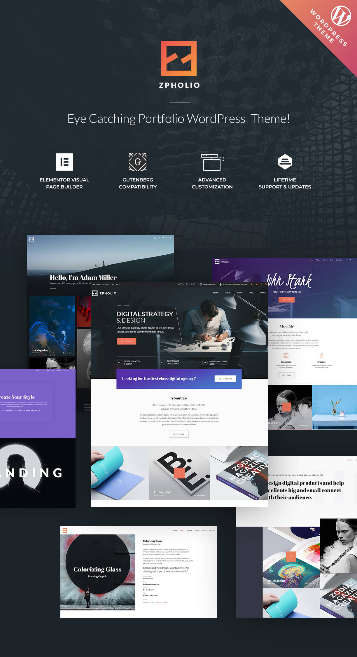 Zodiac | Multi-Purpose PSD Template
