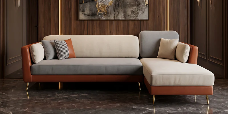 Luxe L-Shape Sectional Sofa