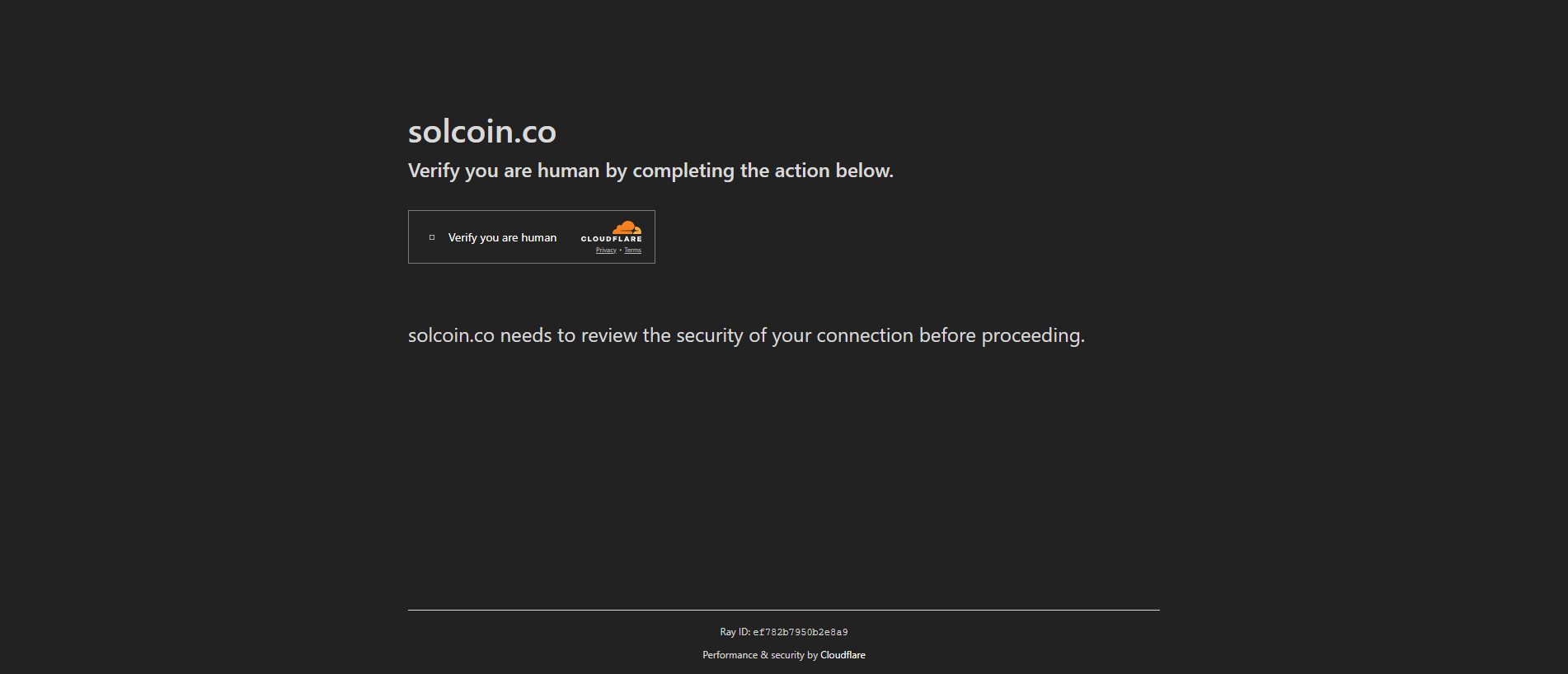 Screenshot of solcoin.co